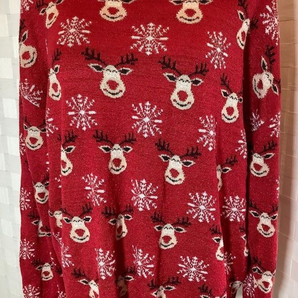 reindeer christmas sweater - Picture 4 of 10